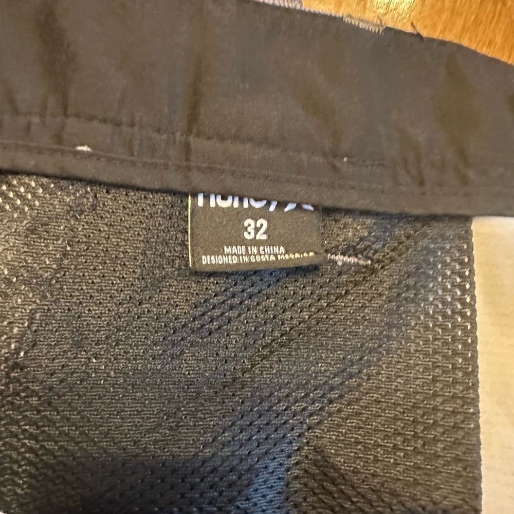 Hurley Black Mesh Shorts